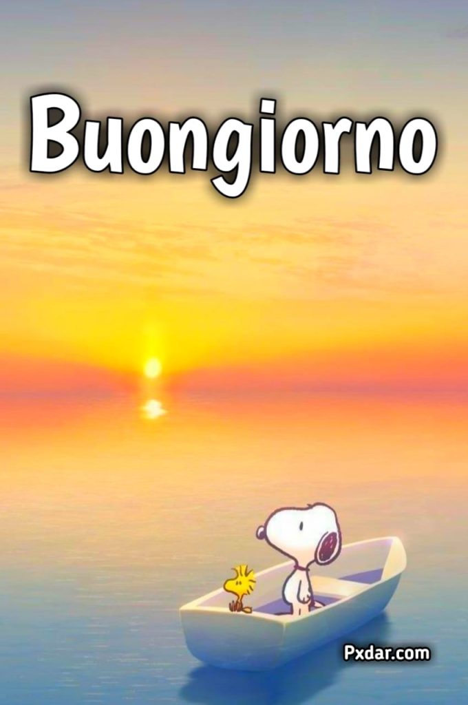 Buongiorno Con Snoopy