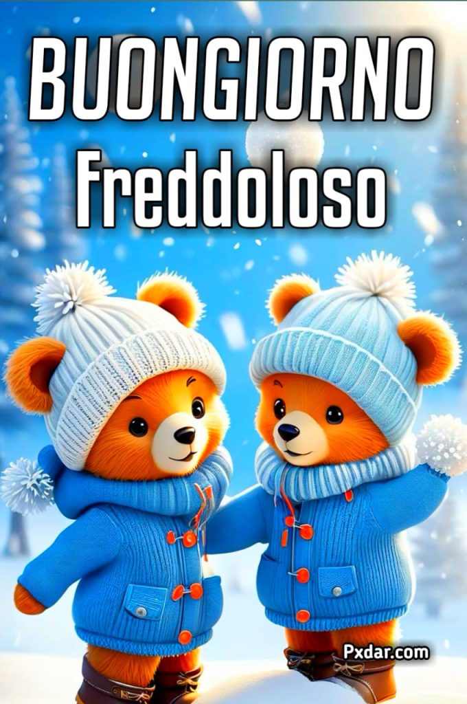 Buongiorno E Buon Lunedì Freddoloso