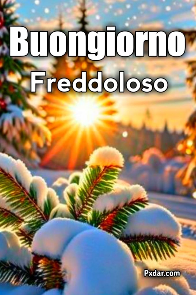 Buongiorno Freddoloso Immagini Nuove