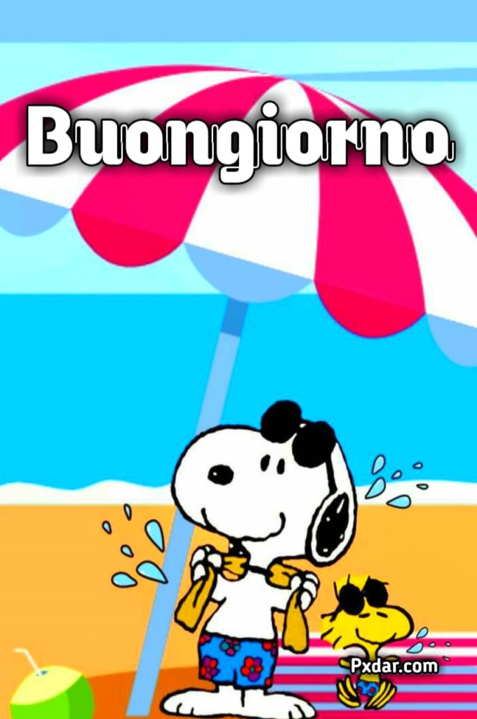 Buongiorno Mafalda E Snoopy