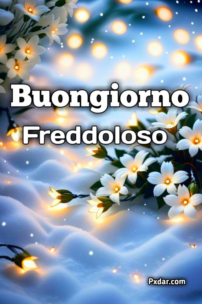 Buongiorno Sabato Freddoloso