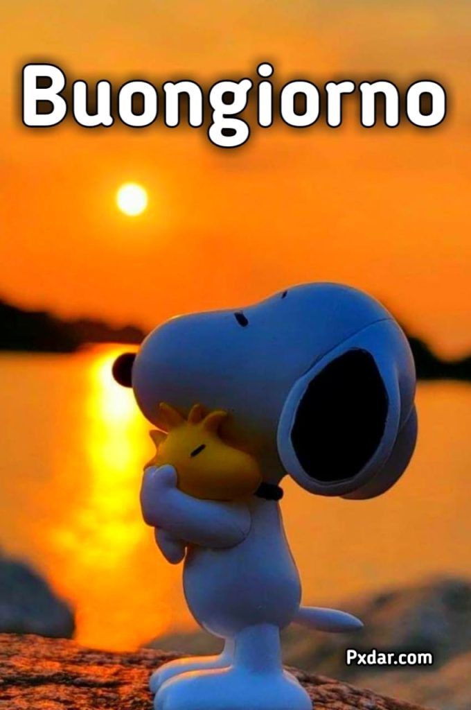 Buongiorno Snoopy Gif