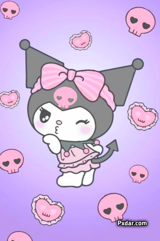 Cute Kuromi Wallpaper