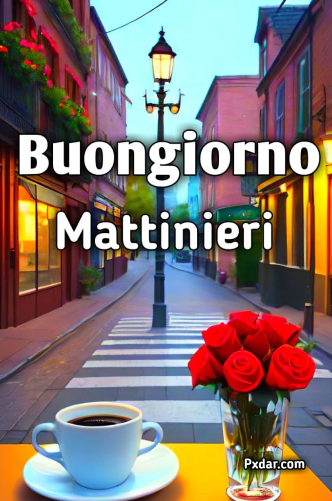 Divertente Buongiorno Mattinieri