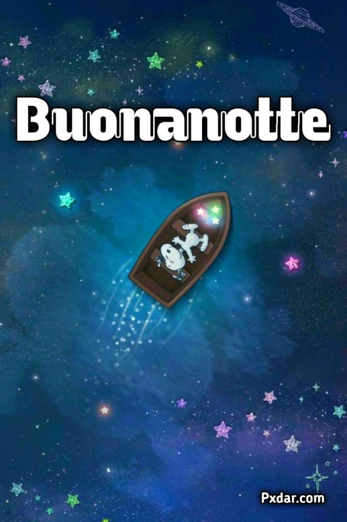 Divertentissimi Simpatico Buonanotte Snoopy