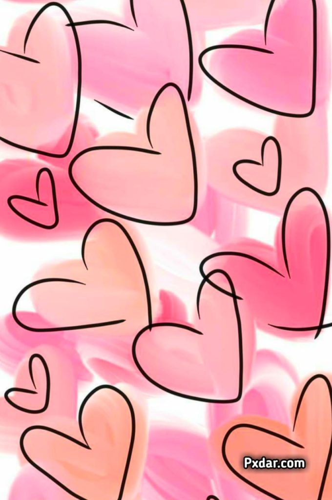 Light Pink Heart Wallpaper