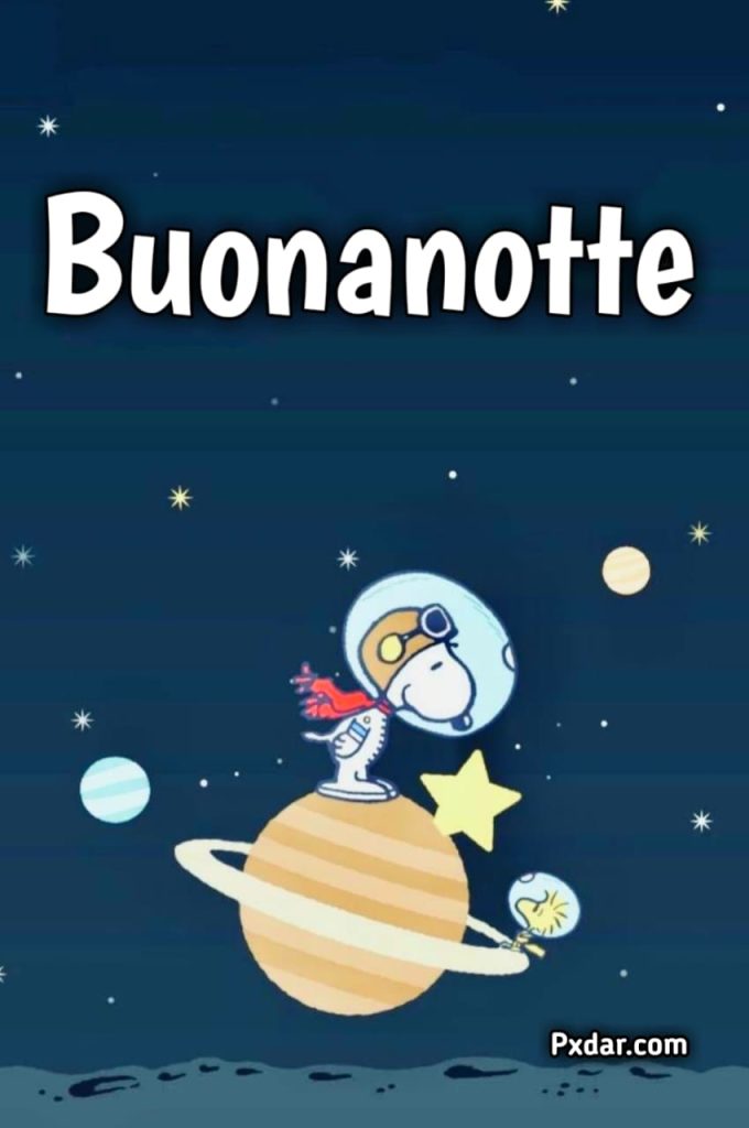 Mafalda Buonanotte Snoopy