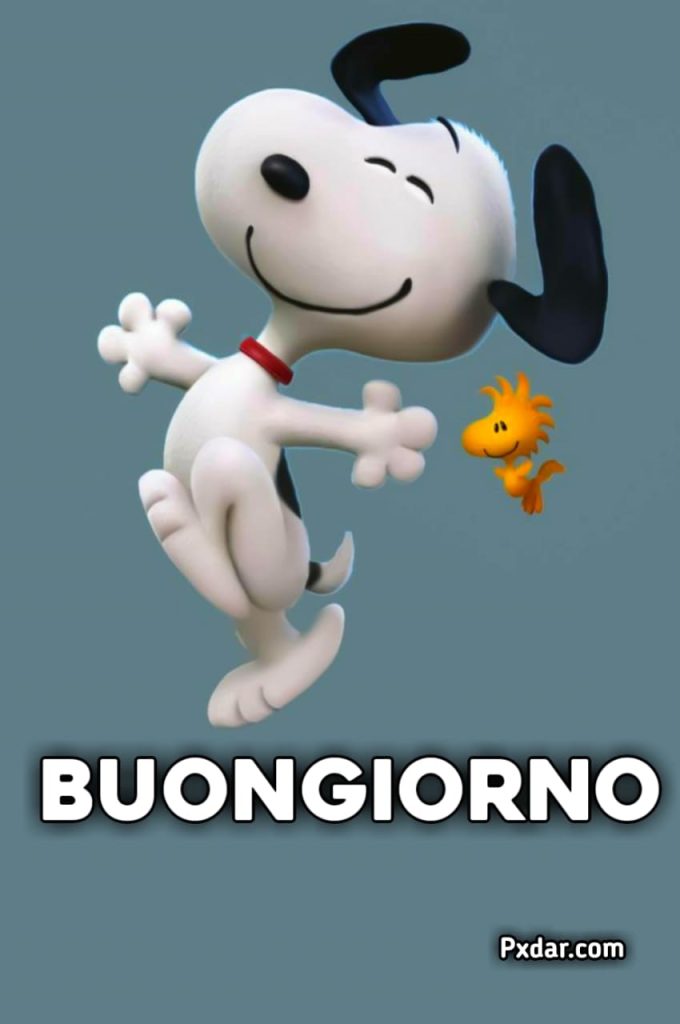 Mio Caro Diario Snoopy Buongiorno