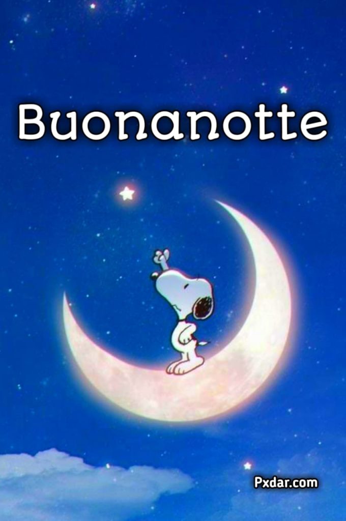 Simpatico Buonanotte Snoopy