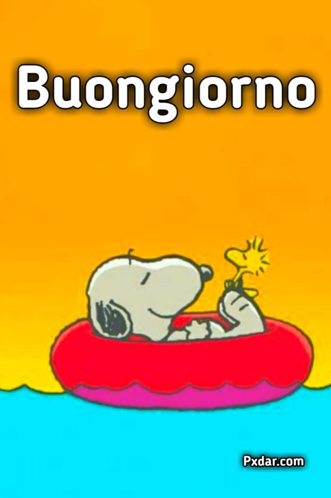 Snoopy Buongiorno