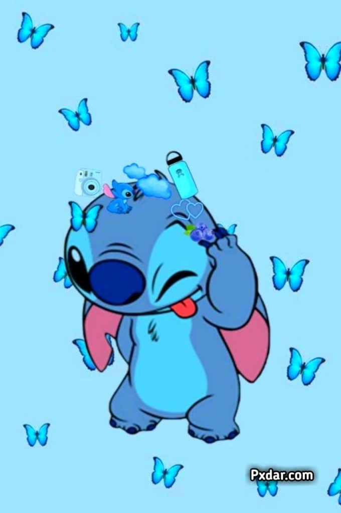 Stitch And Angel Wallpaper