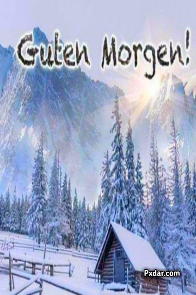 Winterliche Guten Morgen Grüsse