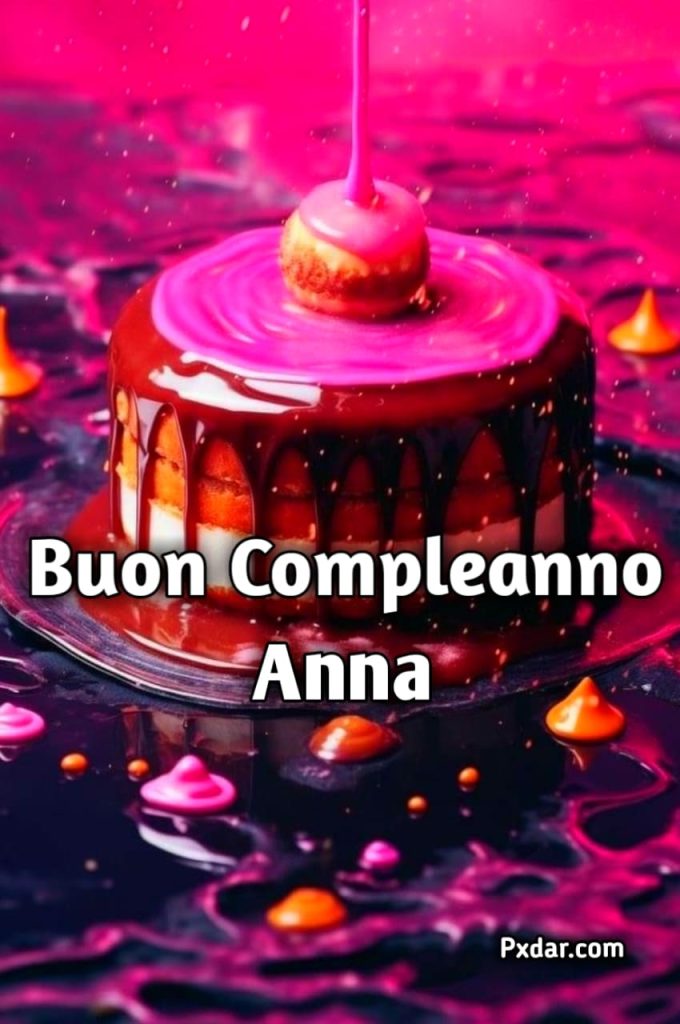 Buon Compleanno Anna Con Fiori