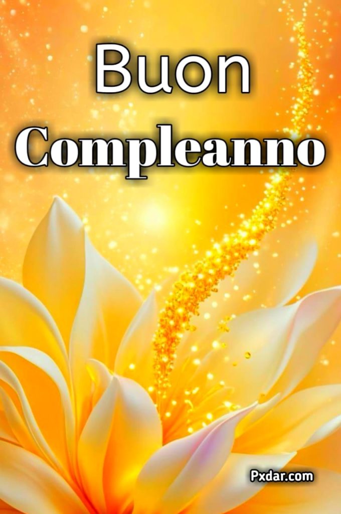 Buon Compleanno Con Fiori