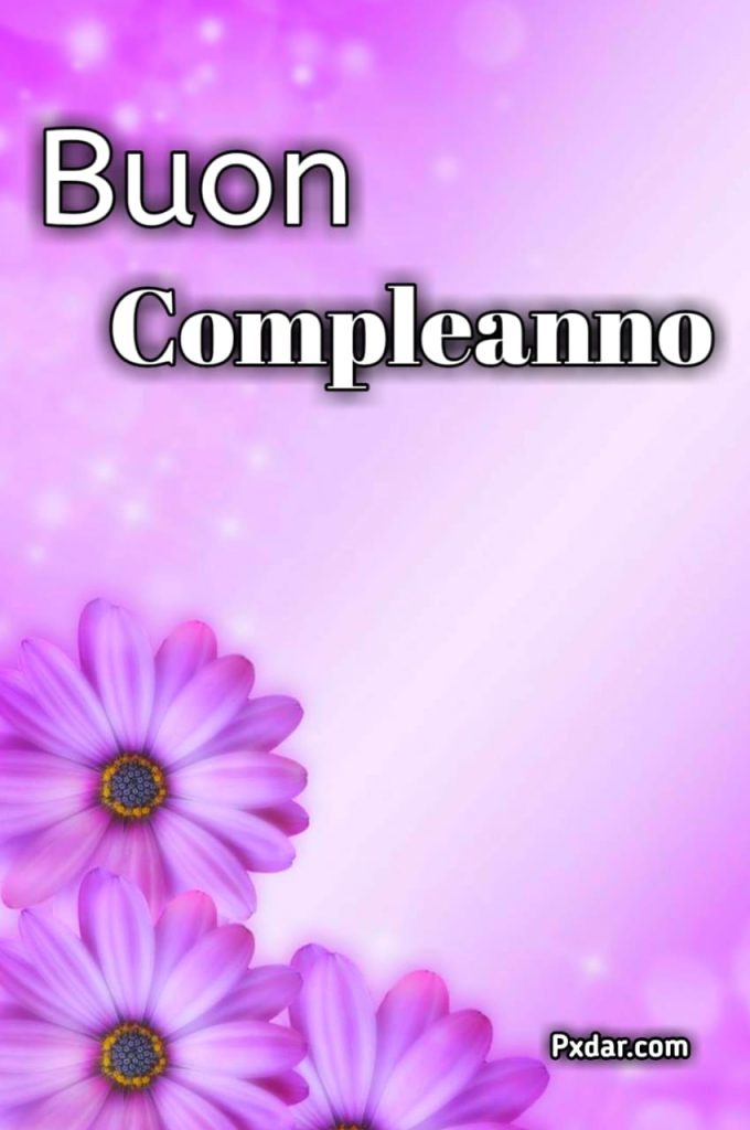 Buon Compleanno Con I Fiori