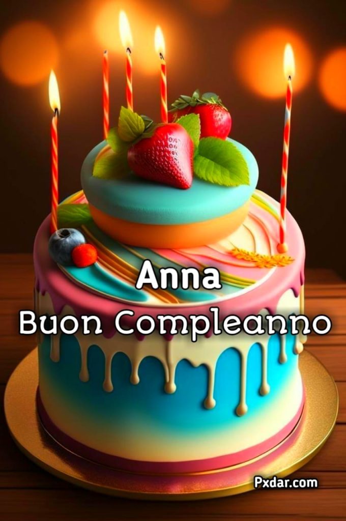 Buon Compleanno Con Nome Anna