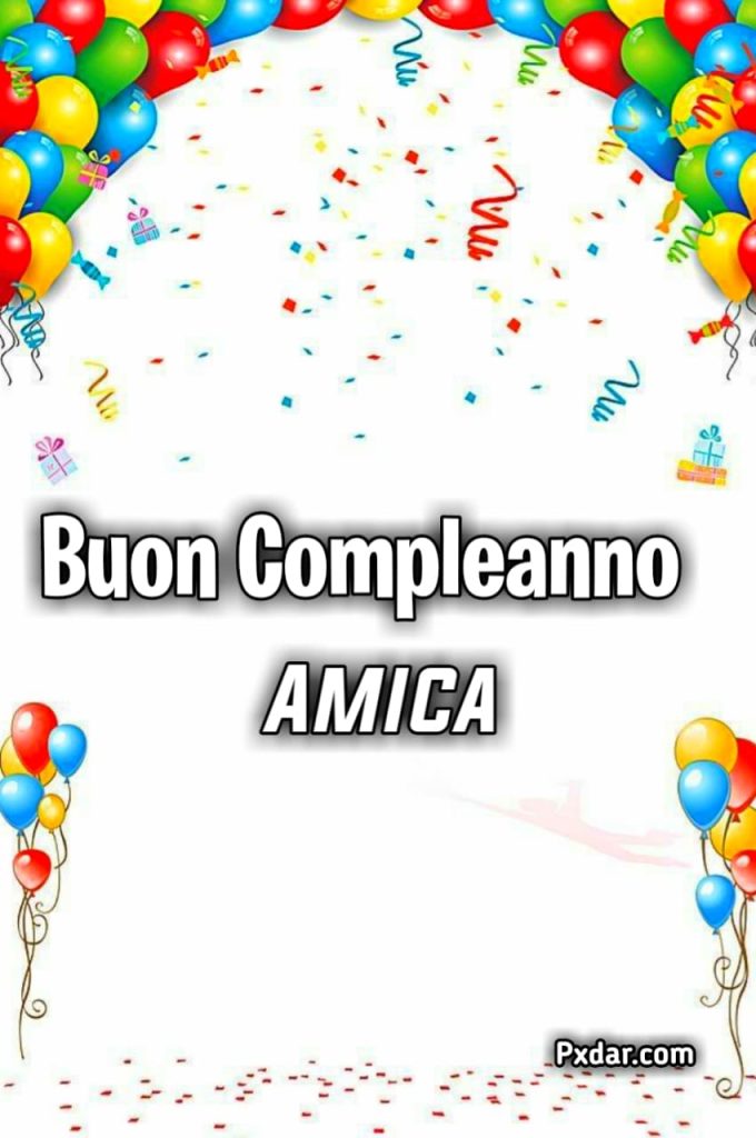 Buon Compleanno Mazzo Di Fiori Compleanno Amica