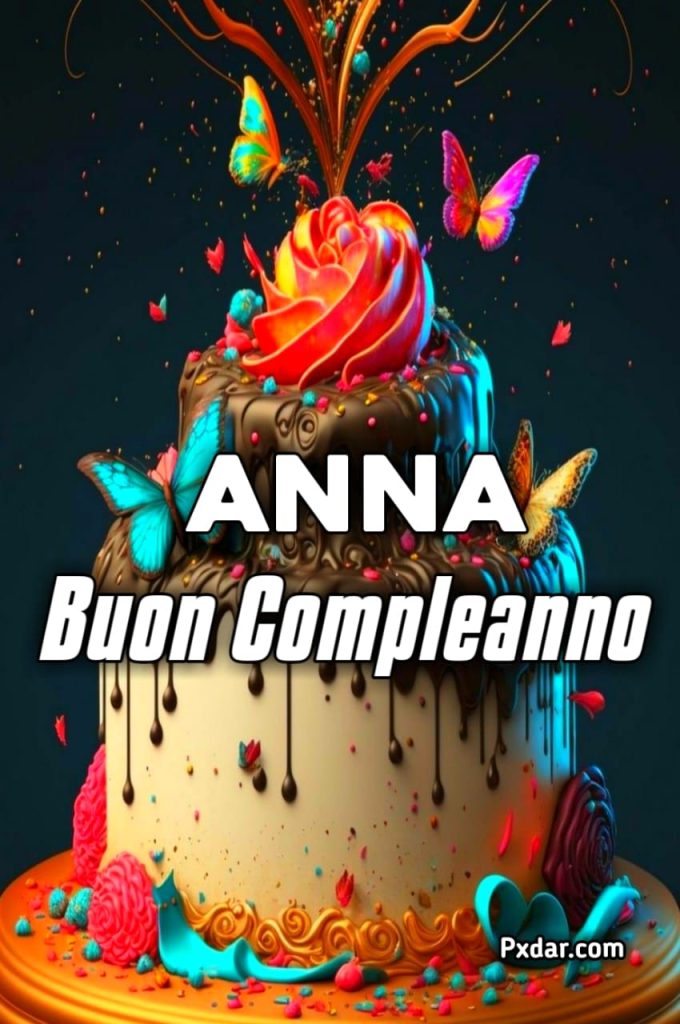 Frase Buon Compleanno Anna