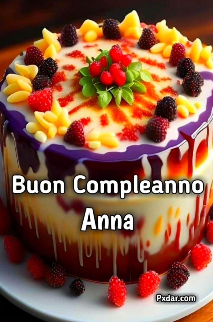 Immagini Di Buon Compleanno Anna Gif