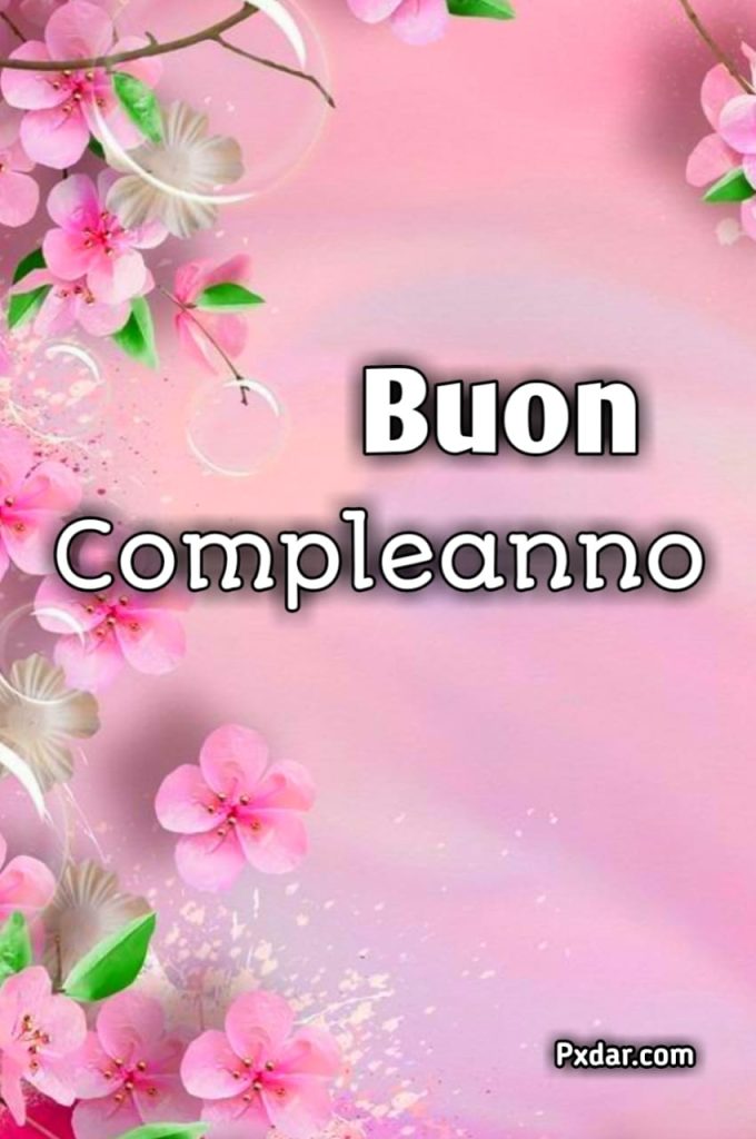 Immagini Whatsapp Gratis Buon Compleanno Con Fiori Bellissimi