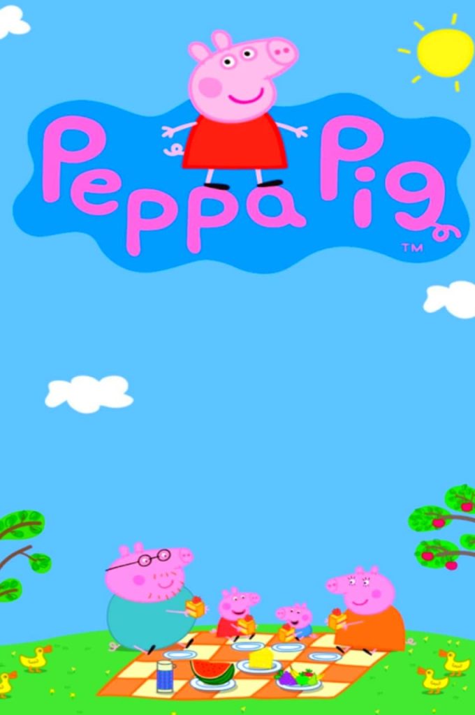 Peppa Pig House Wallpaper Terror