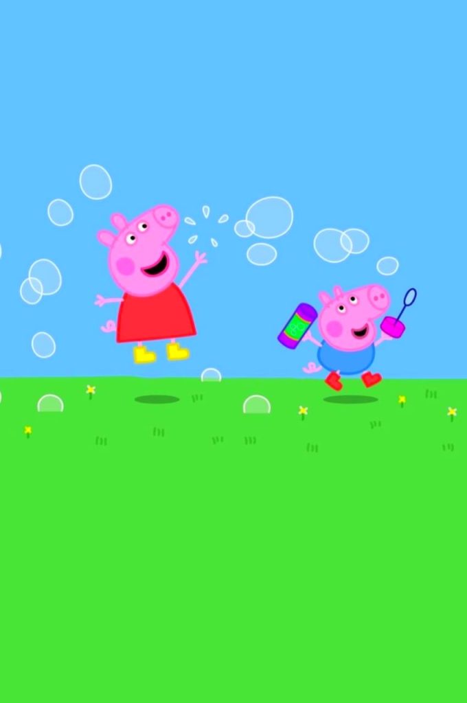 Peppa Wutz House Wallpaper