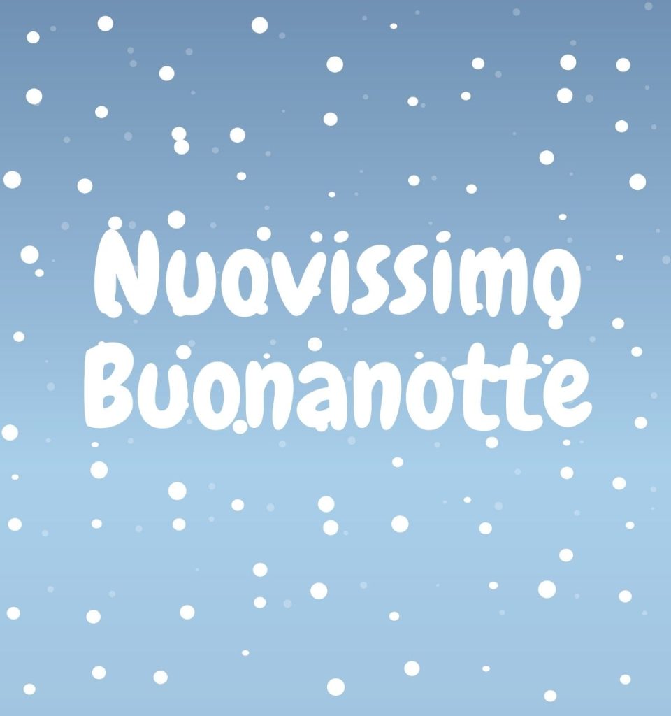 Buonanotte Whatsapp