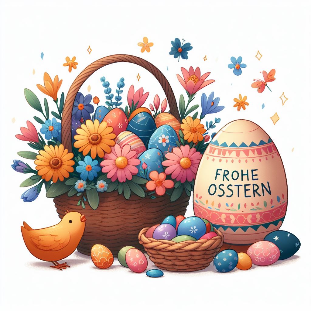 Frohe Ostern Wünsche