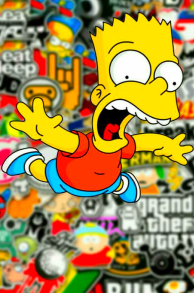 Black Bart Simpson Wallpaper