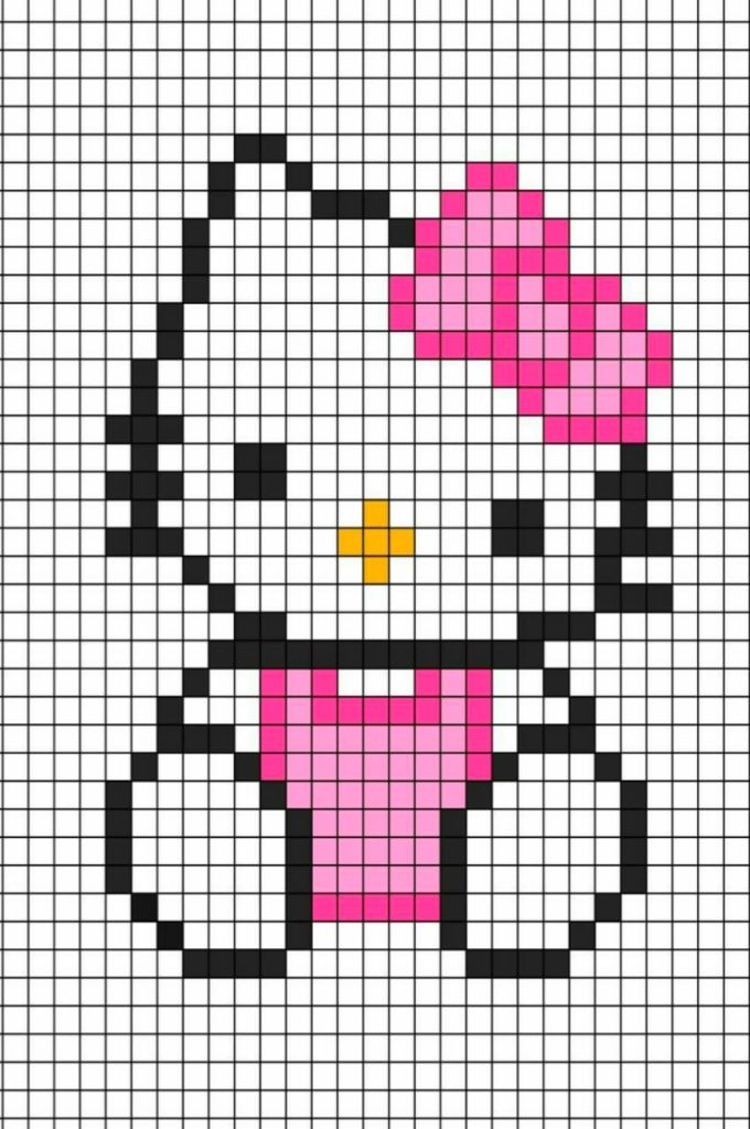 Dibujos Pixelados Kawaii