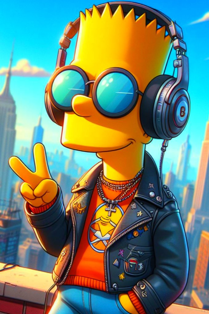 Mood Bart Simpson Wallpaper