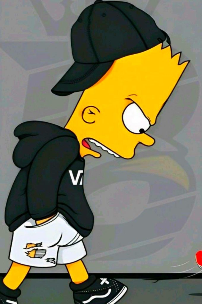 Sad Bart Simpson Wallpaper