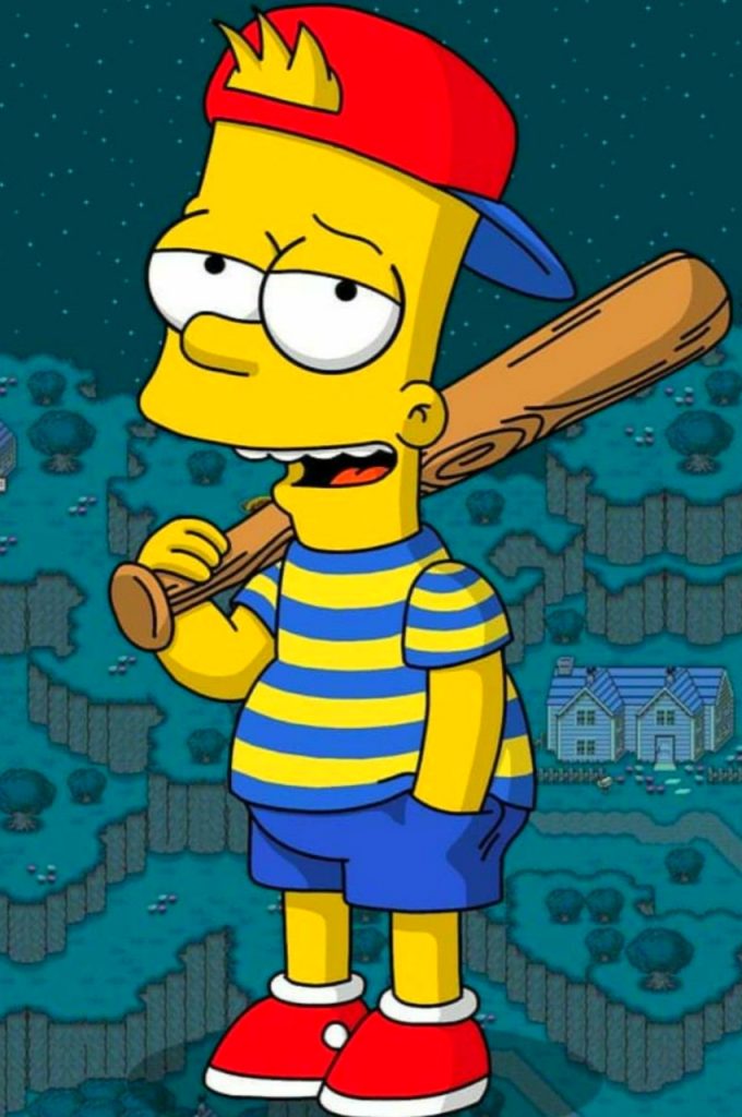 Supreme Bart Simpson Wallpaper