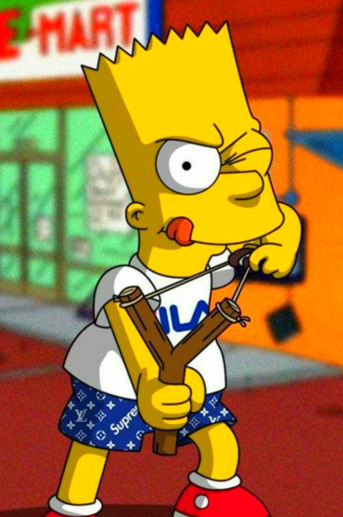 Wallpaper Bart Simpson