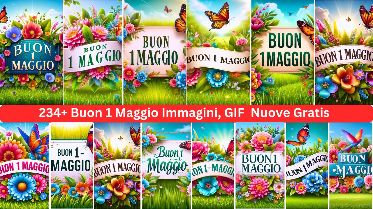 234+ Buon 1 Maggio 2024 Immagini, Gif Gratis