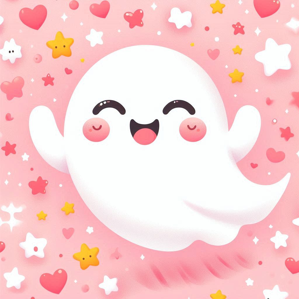 Aesthetic Cute Ghostface Wallpaper