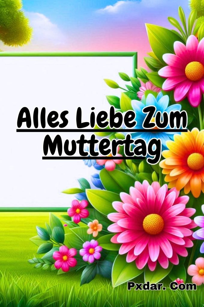 Allen Mamas Alles Liebe Zum Muttertag