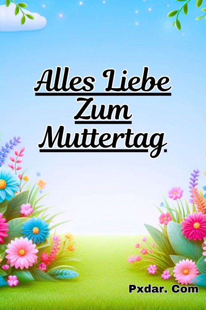 Alles Gute Und Liebe Zum Muttertag