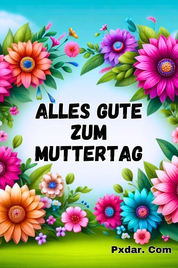 Alles Gute Zum Muttertag Schrift