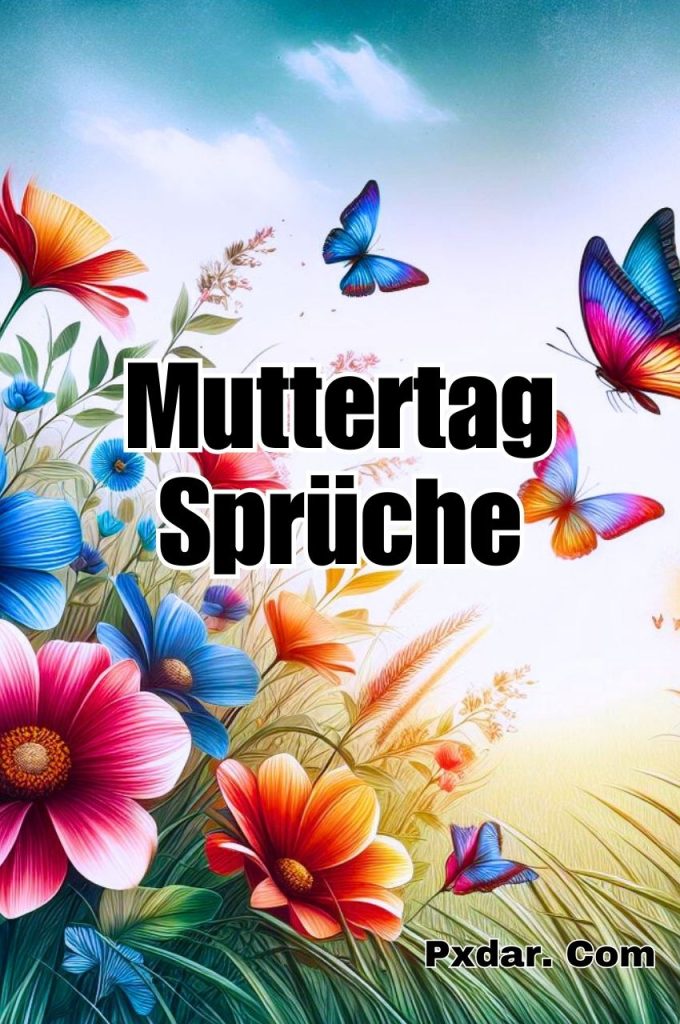 Alles Gute Zum Muttertag Sprüche