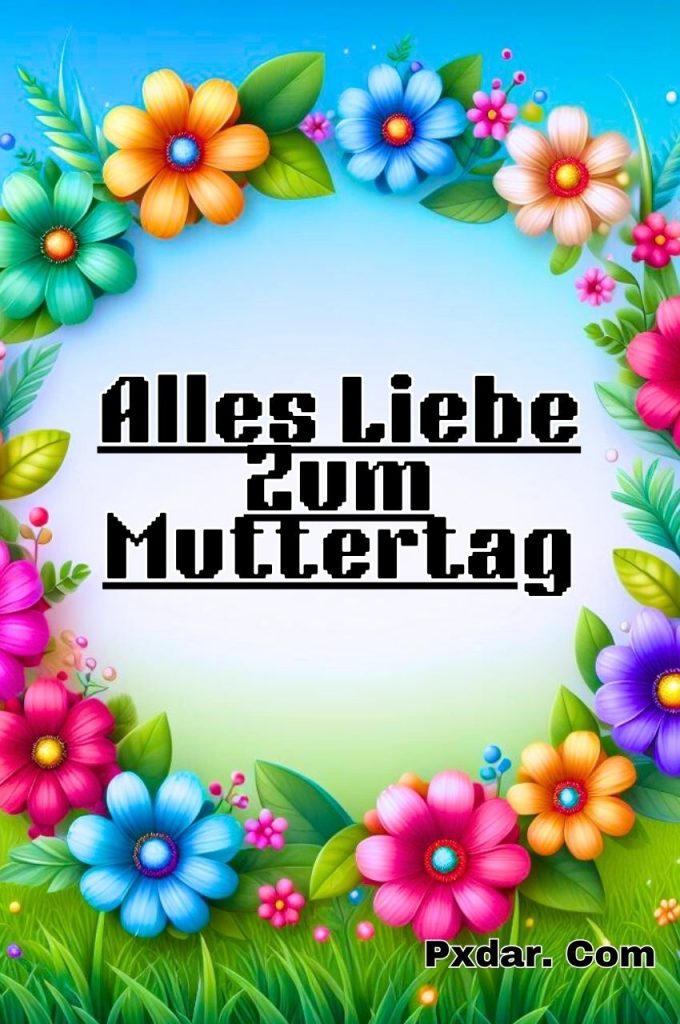 Alles Liebe Zum Muttertag An Alle Mütter