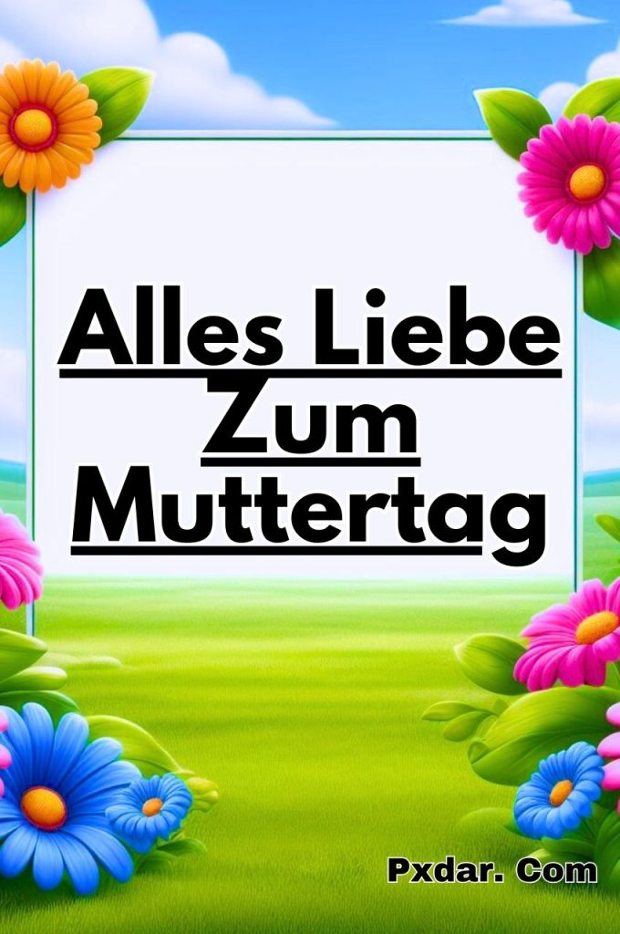 Alles Liebe Zum Muttertag Arabisch