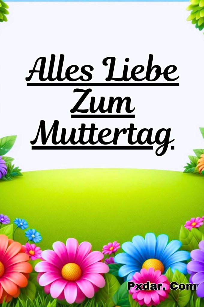 Alles Liebe Zum Muttertag Im Himmel