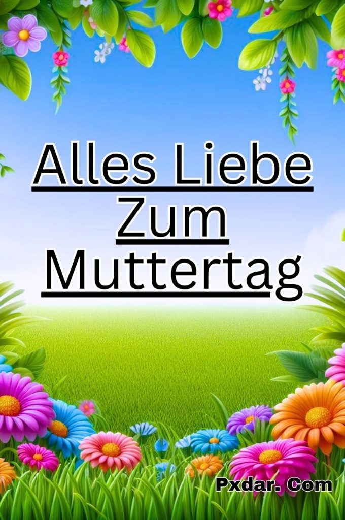 Alles Liebe Zum Muttertag Whatsapp