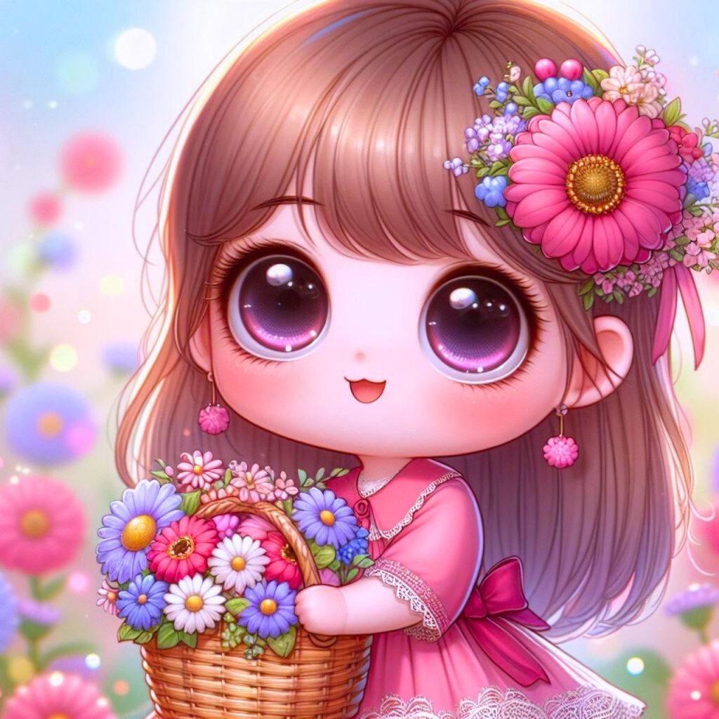 Animated Girl Images, Girls Dp Cartoon