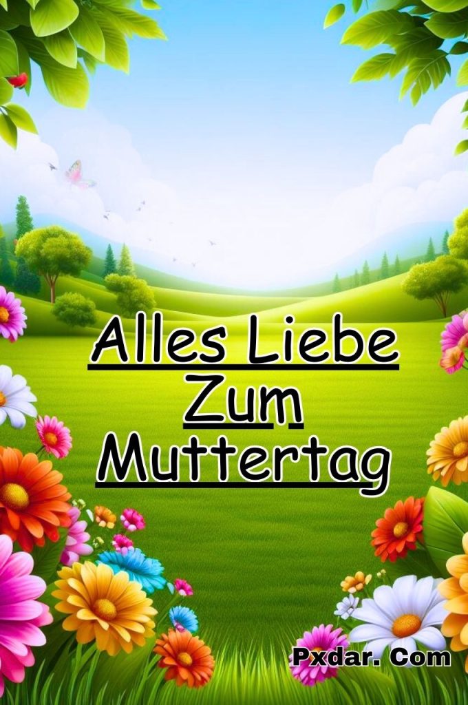 Bild Alles Liebe Zum Muttertag