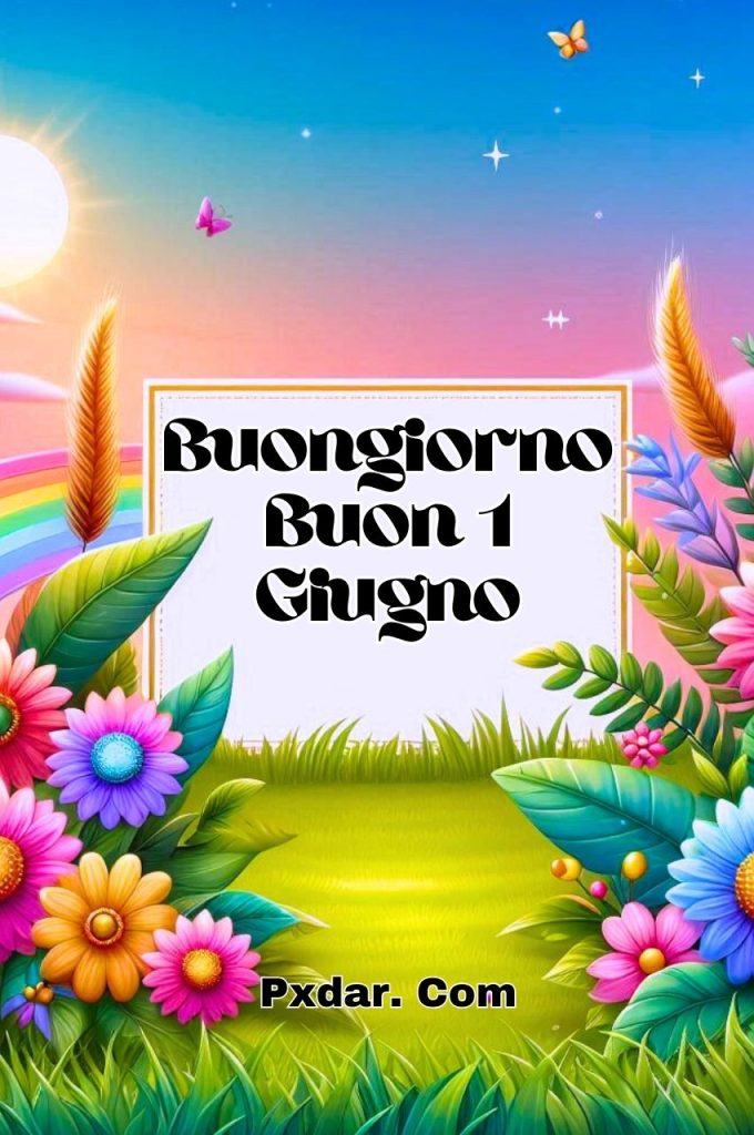 Buongiorno Buon Domenica 9 Giugno 2024