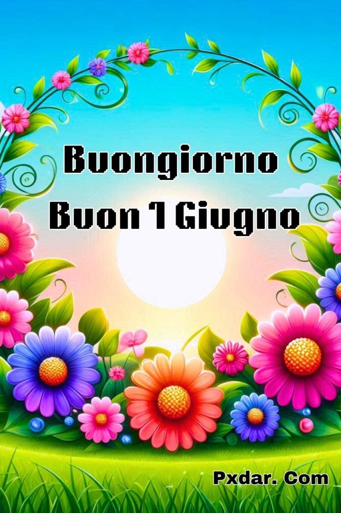 Buongiorno Buona Martedì 4 Giugno