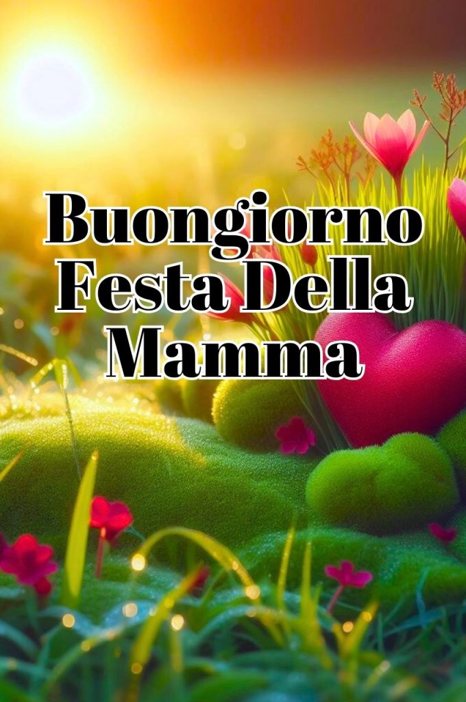 Buongiorno Buona Domenica Festa Della Mamma