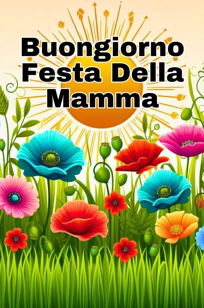 Buongiorno Buona Festa Della Mamma Gif